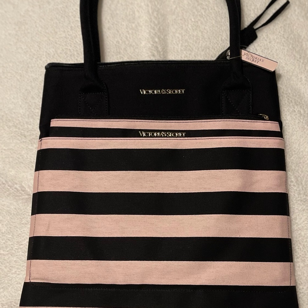 Victoria’s Secret large weekend bag. Color-Pink/Black. Brand New. - Picture 7 of 10